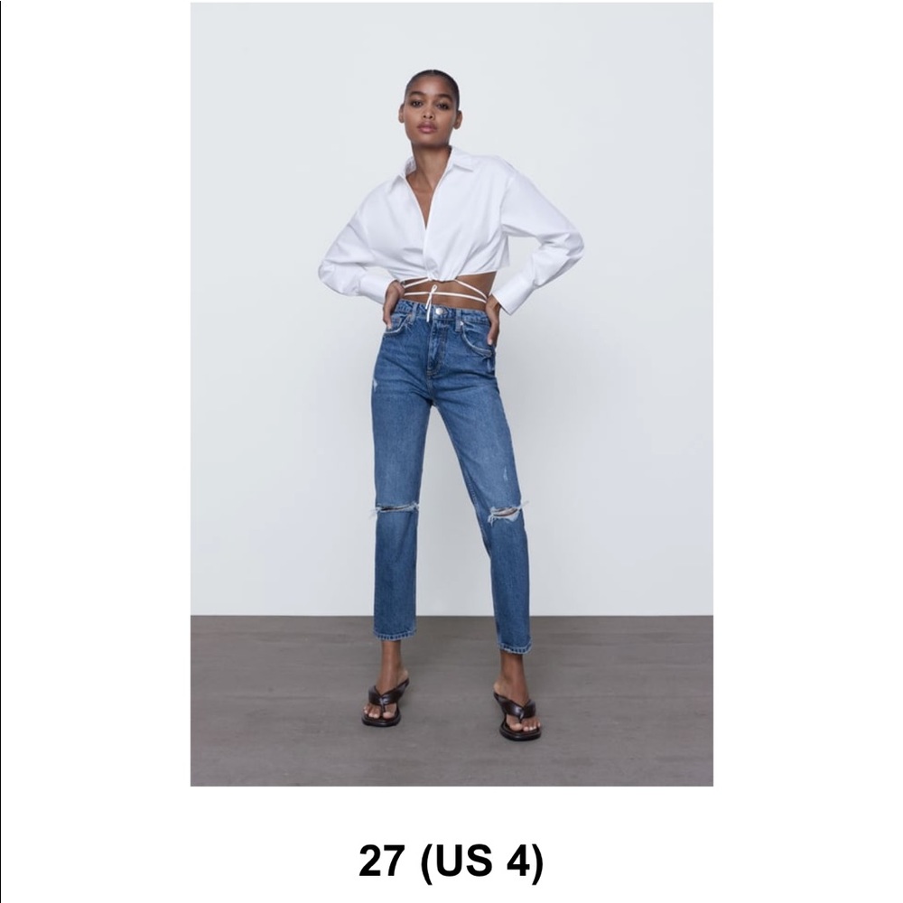 Zara Mom Jeans